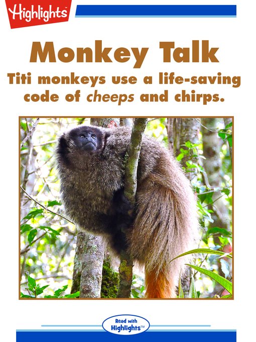 Cover of Monkey Talk